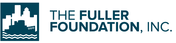 The Fuller Foundation, Inc. Logo, which features a boat on waves in front of a city skyline. This image links to the Fuller Foundation website. 
